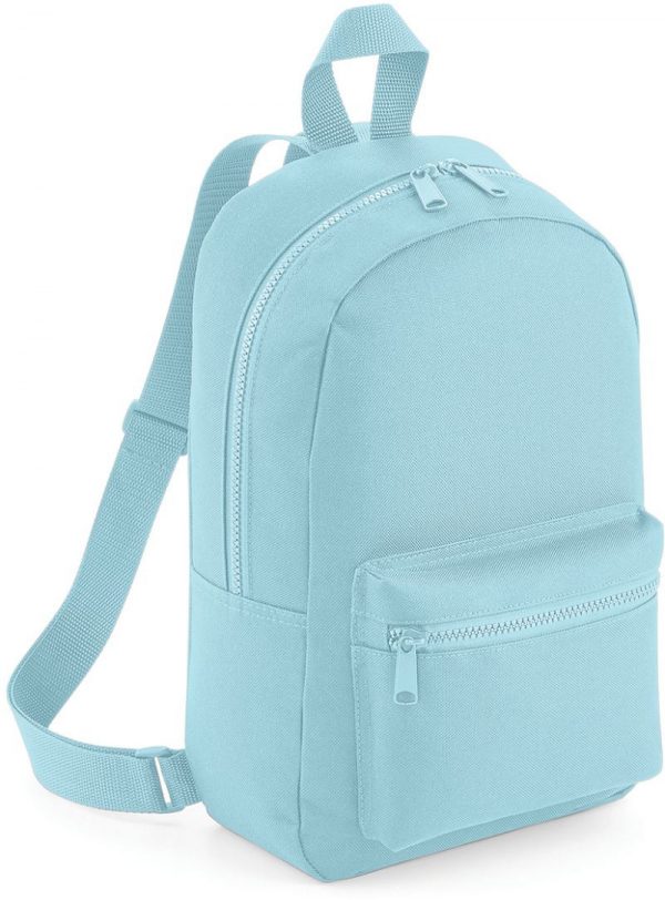 BagBase Mini Rucksack puder blau