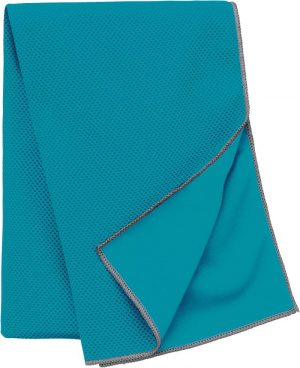 Kariban ProAct Sport Handtuch Tropisch blau